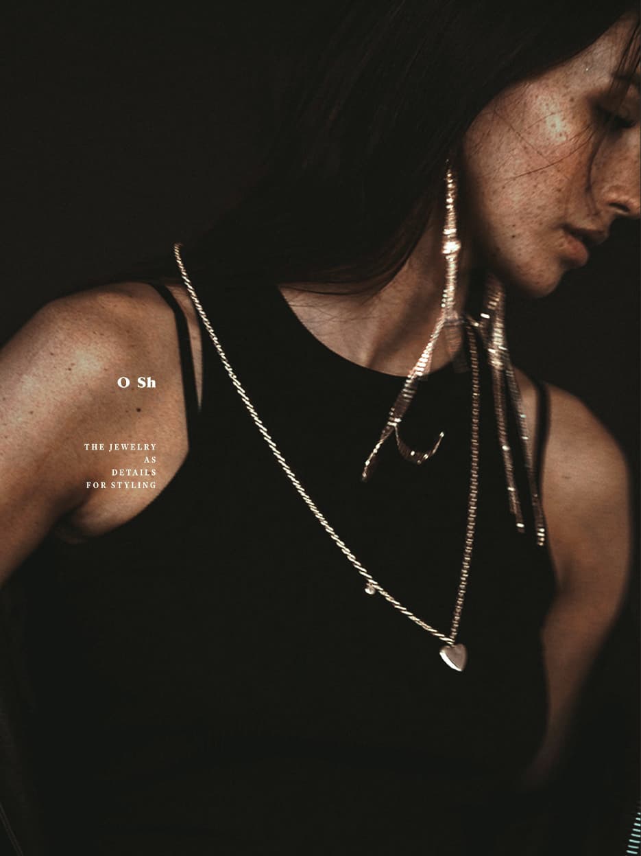 "RAINFALLIA" EAR SET VERMEIL