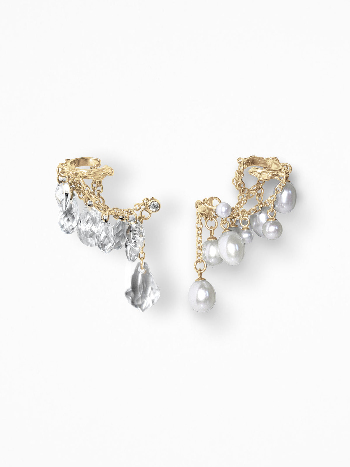 "STUNN x TEAA" EAR SET VERMEIL