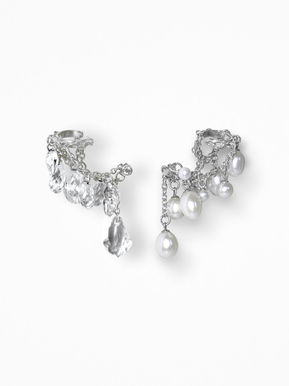 "STUNN x TEAA" EAR SET SILVER