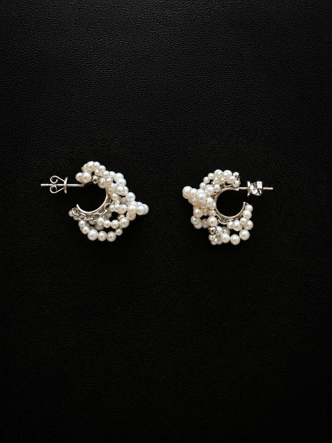 "NOUE" EARRINGS SILVER