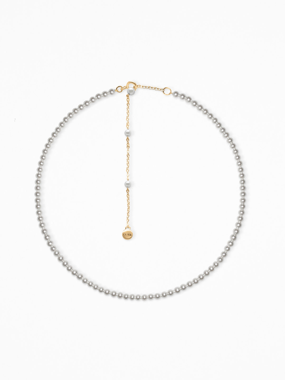 "TRINIQUE" NECK SET VERMEIL