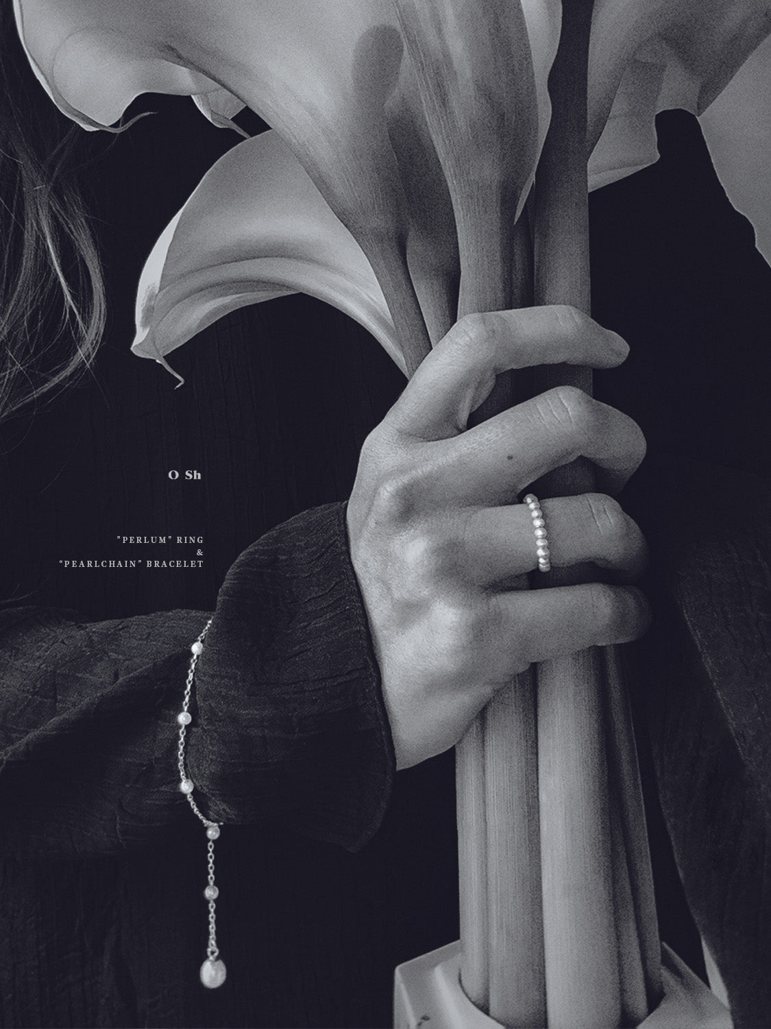 "PERLUM TRIO" HAND SET SILVER