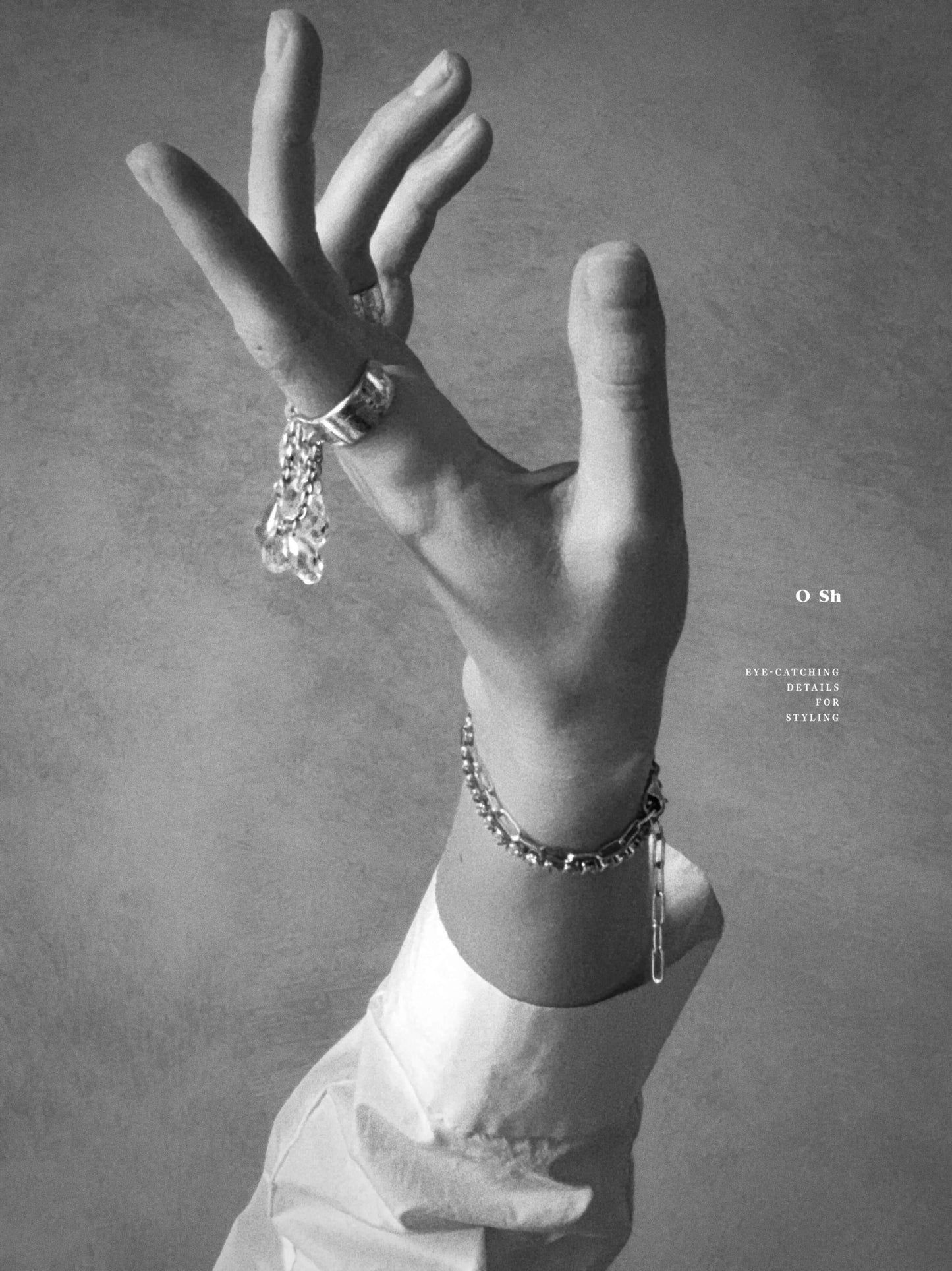 "PONT DE CRISTAL" RINGS VERMEIL