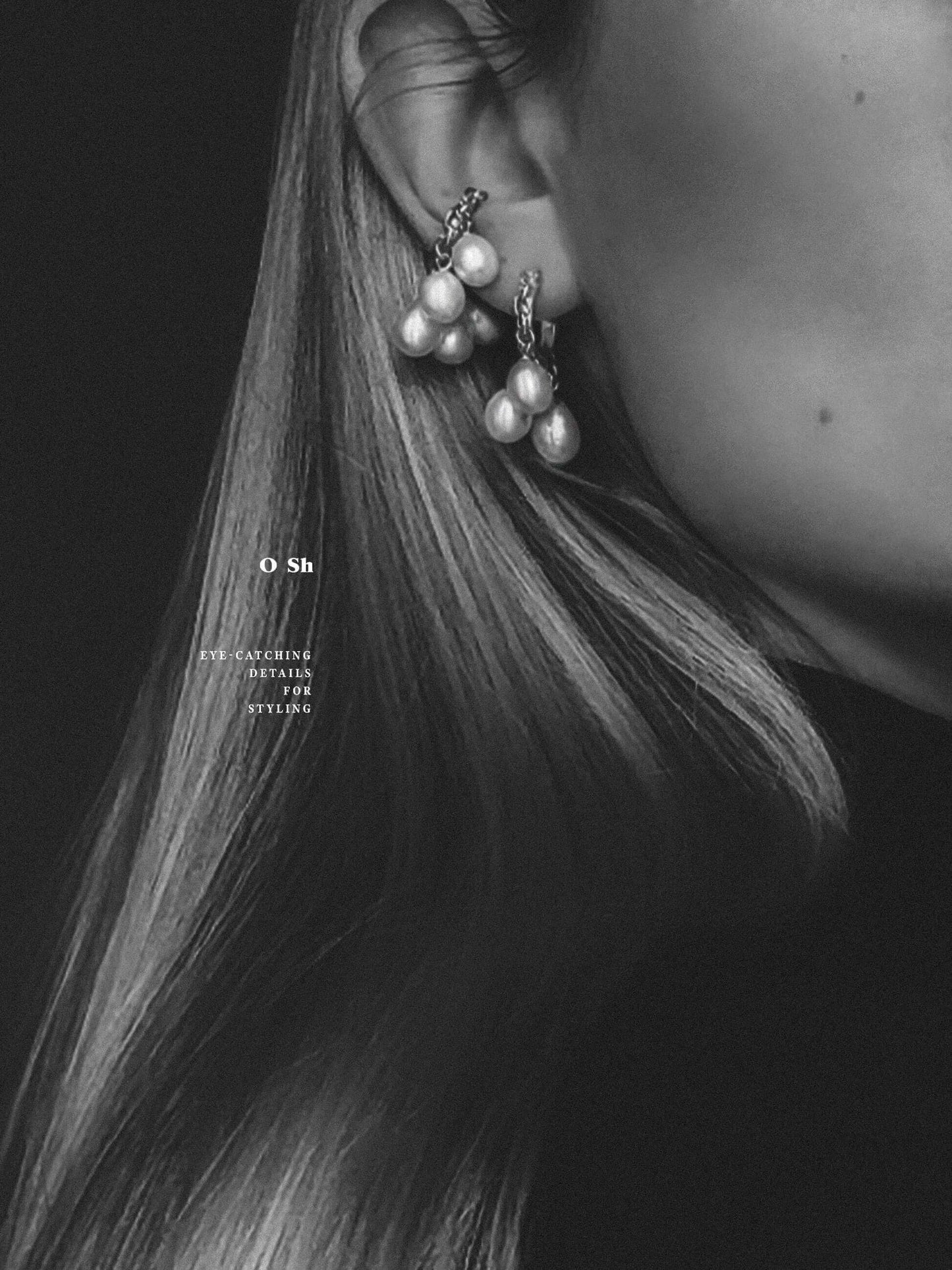 "PSHELL" EAR SET VERMEIL