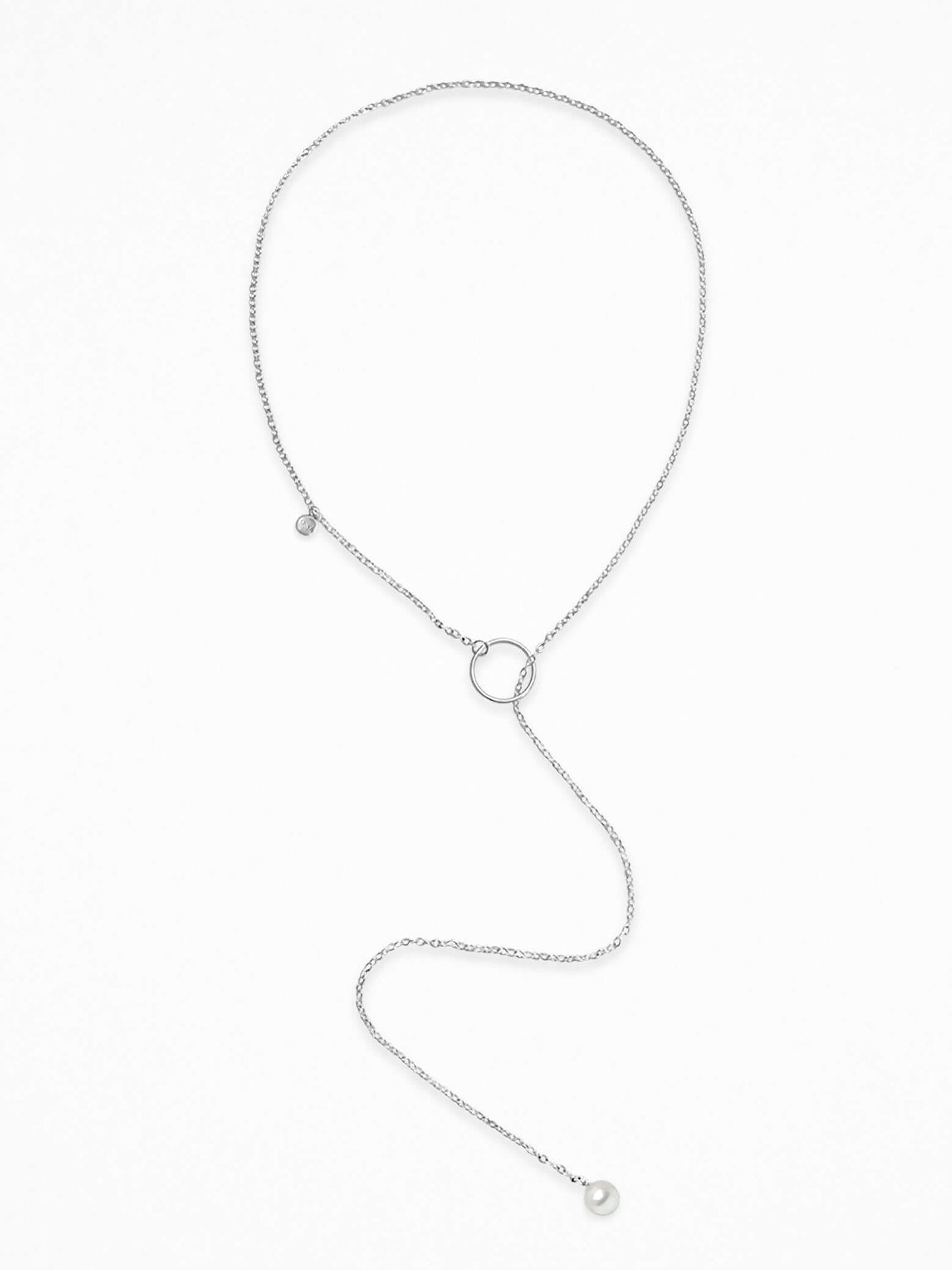 "TWIQUE" NECK SET SILVER