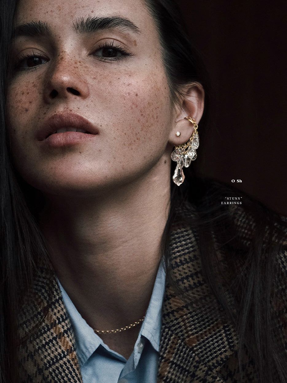 "STUNN" EARRINGS VERMEIL