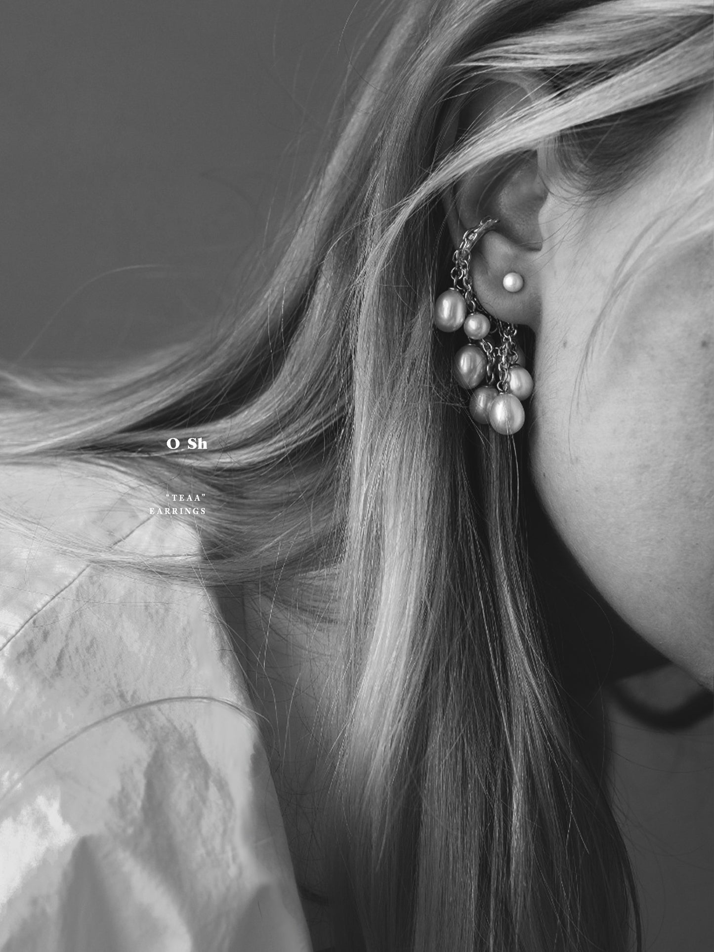 "STUNN x TEAA" EAR SET SILVER