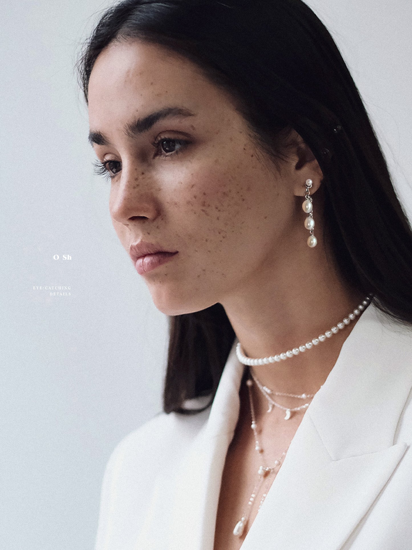 PEAPEARL CHOKER SILVER