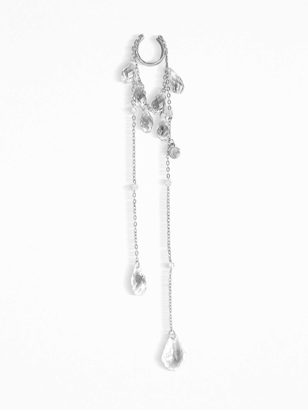 "NU" EAR SET SILVER