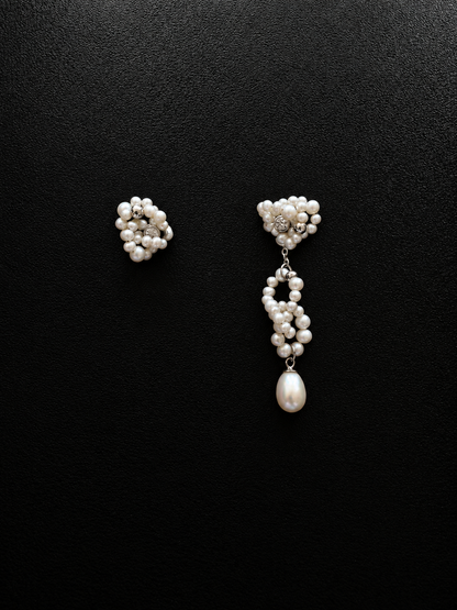 "TWINE" EAR SET SILVER