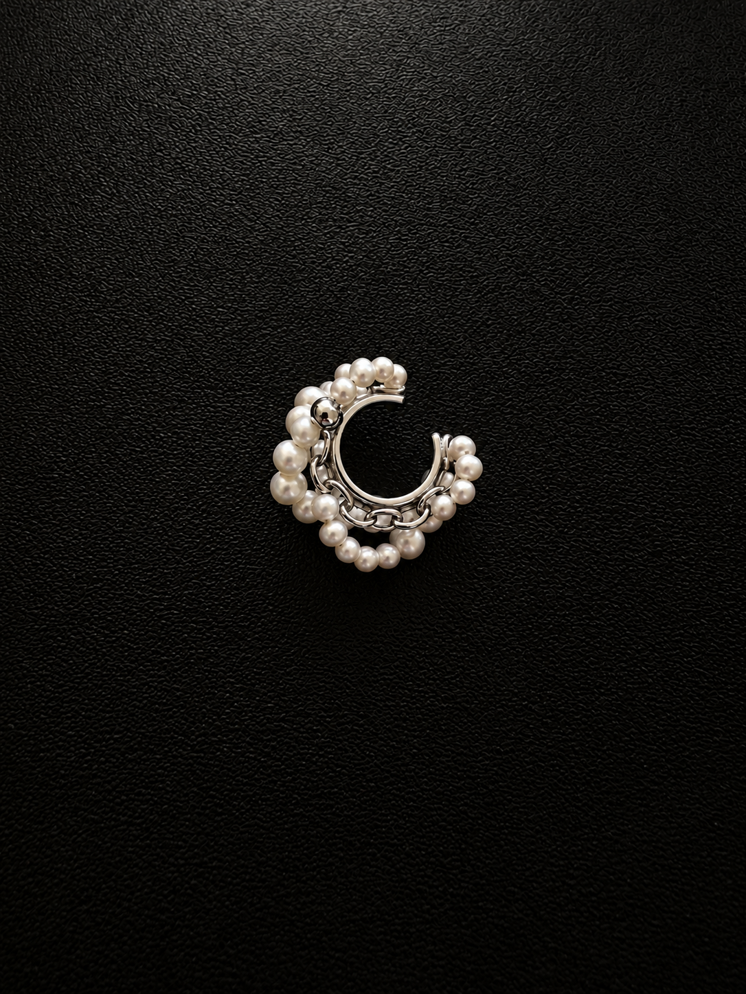 "NOUE" EAR CUFF SILVER