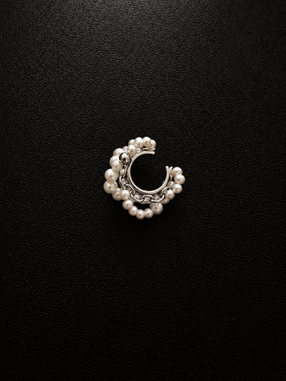 "NOUE" EAR CUFF SILVER