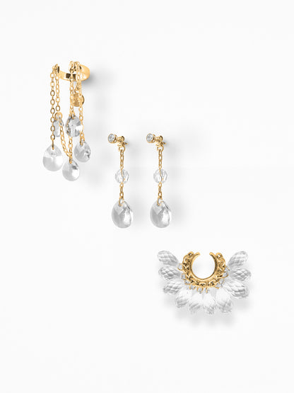 "GLIMM" EAR SET VERMEIL