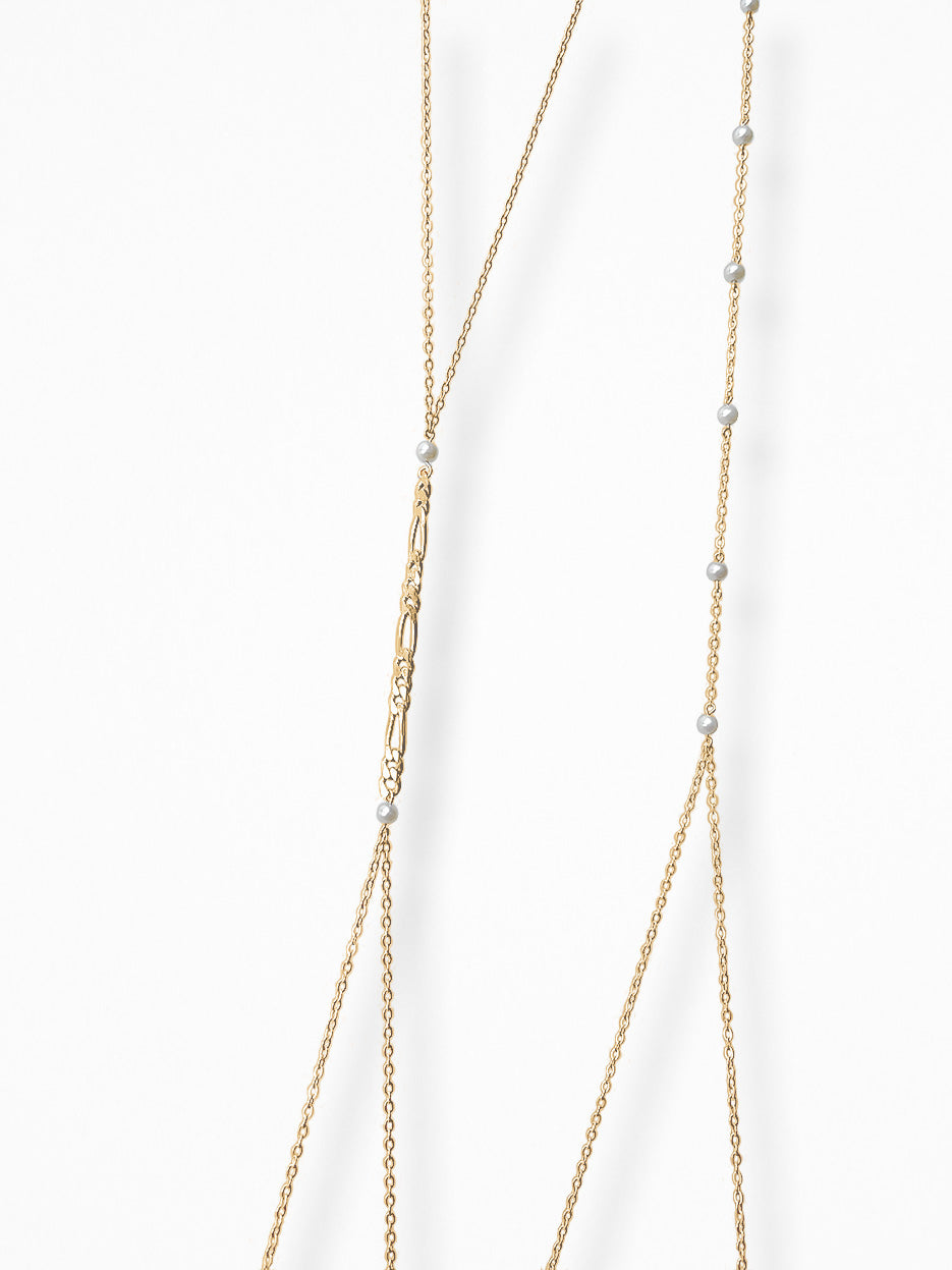 HARNESS BODY CHAIN VERMEIL