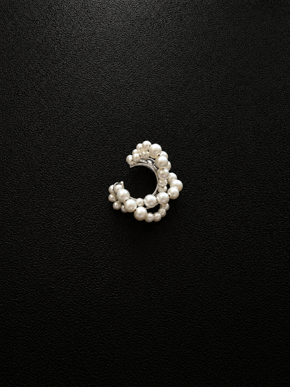 "TULLEE" EAR SET SILVER