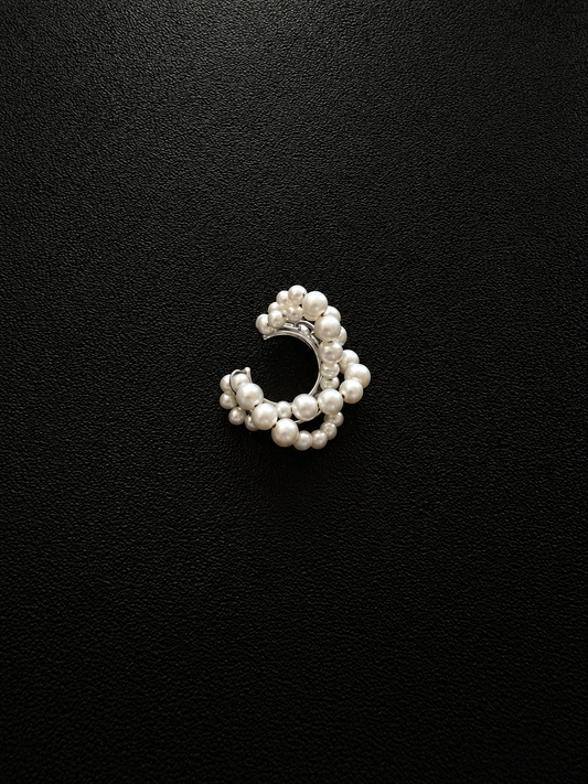 "NOUE" EAR CUFF SILVER