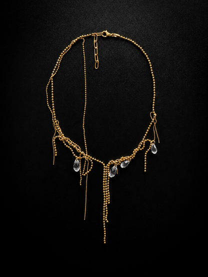 "ATTACHE" NECKLACE VERMEIL
