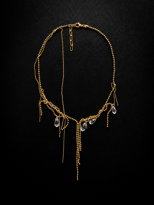 "ATTACHE" NECKLACE VERMEIL