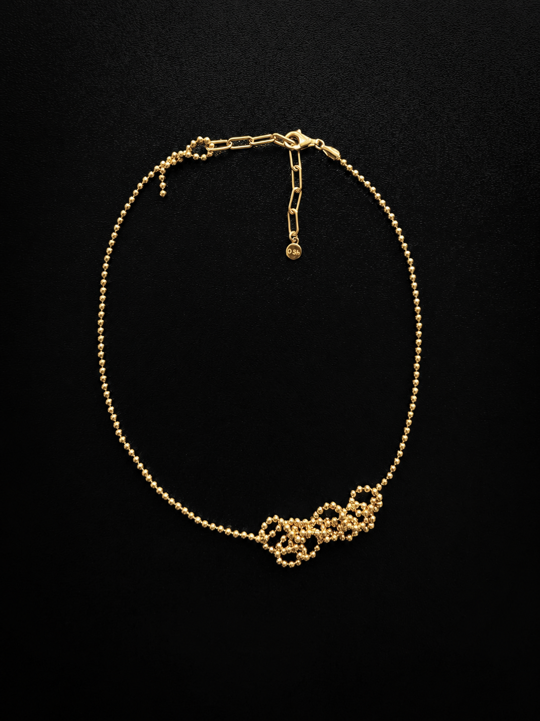 "KNOTT" NECKLACE VERMEIL