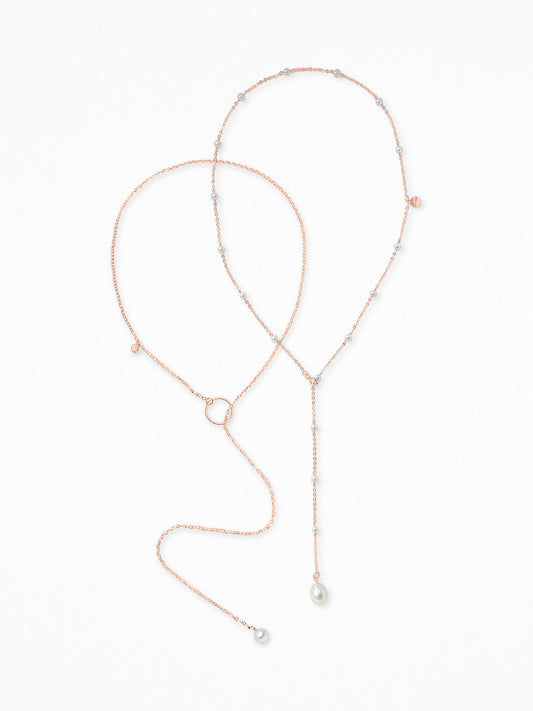 "DEUX CRAVATES" NECK SET VERMEIL