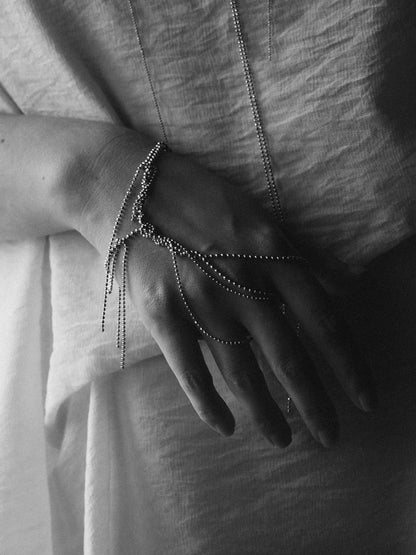 "TRESSÉ" BRACELET VERMEIL