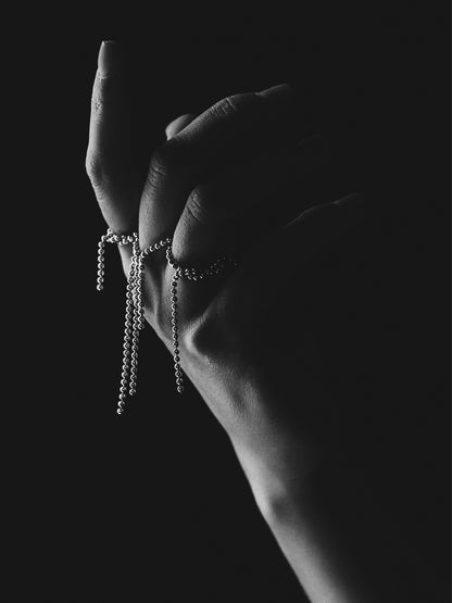 "TETHR" RINGS VERMEIL