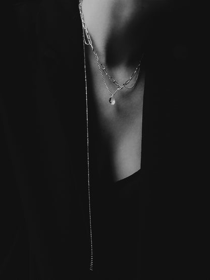 "RIPPED-CHAIN" NECKLACE VERMEIL