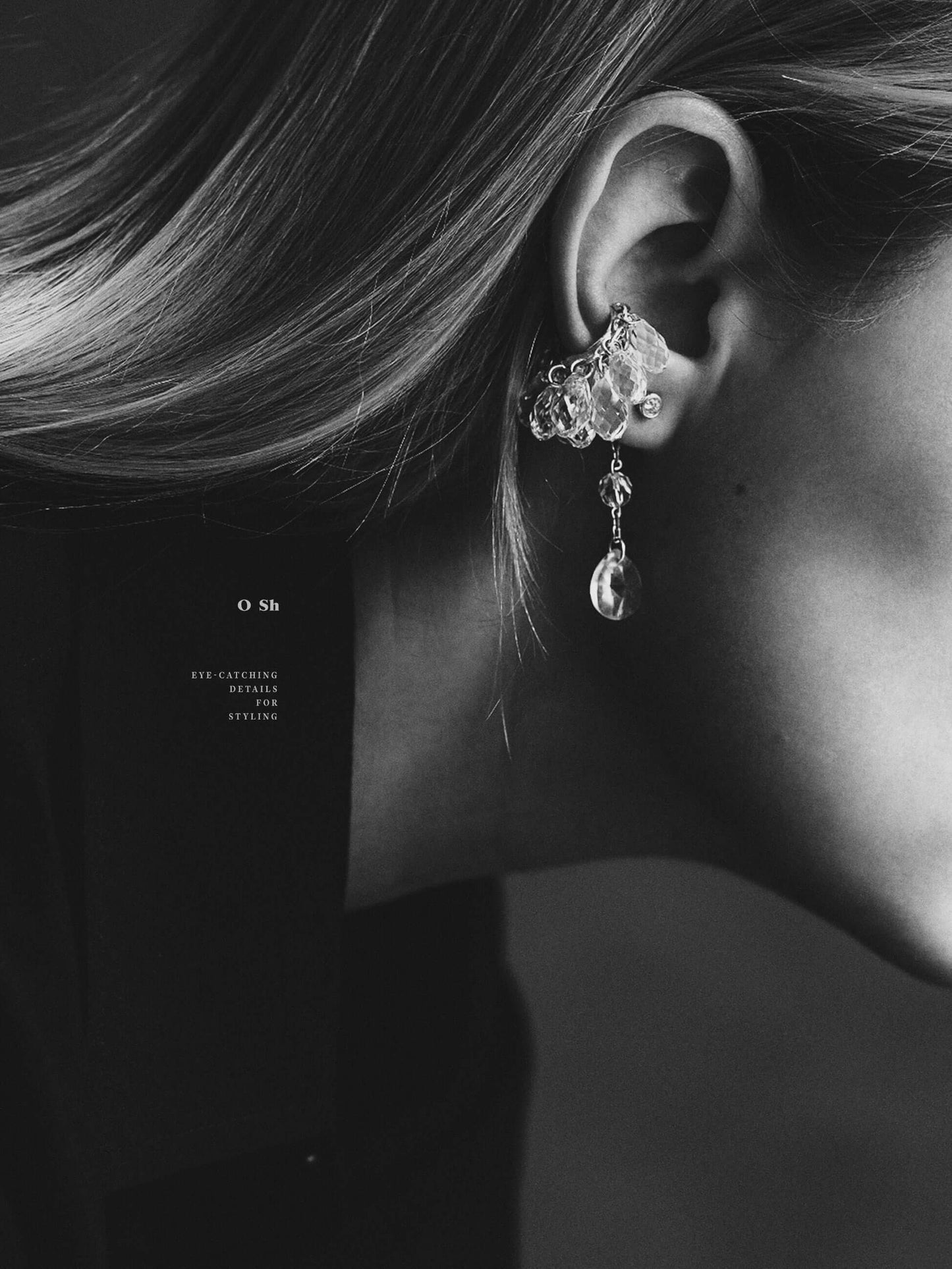 "STUNN" EARRINGS SILVER