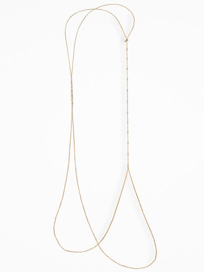 HARNESS BODY CHAIN VERMEIL