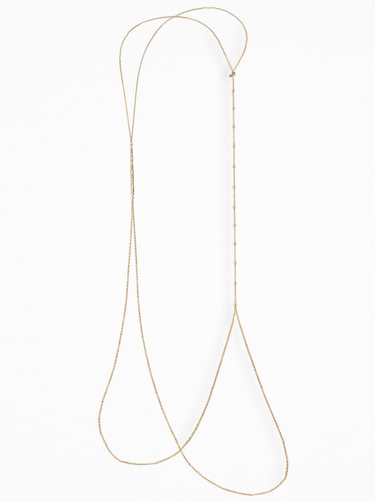 HARNESS BODY CHAIN VERMEIL