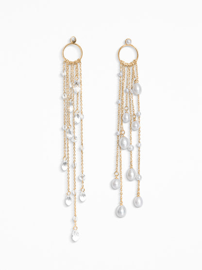 "DUO DE LARMES" EARRINGS SILVER