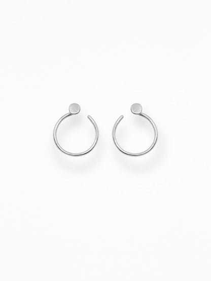 "EASY" EAR SET SILVER