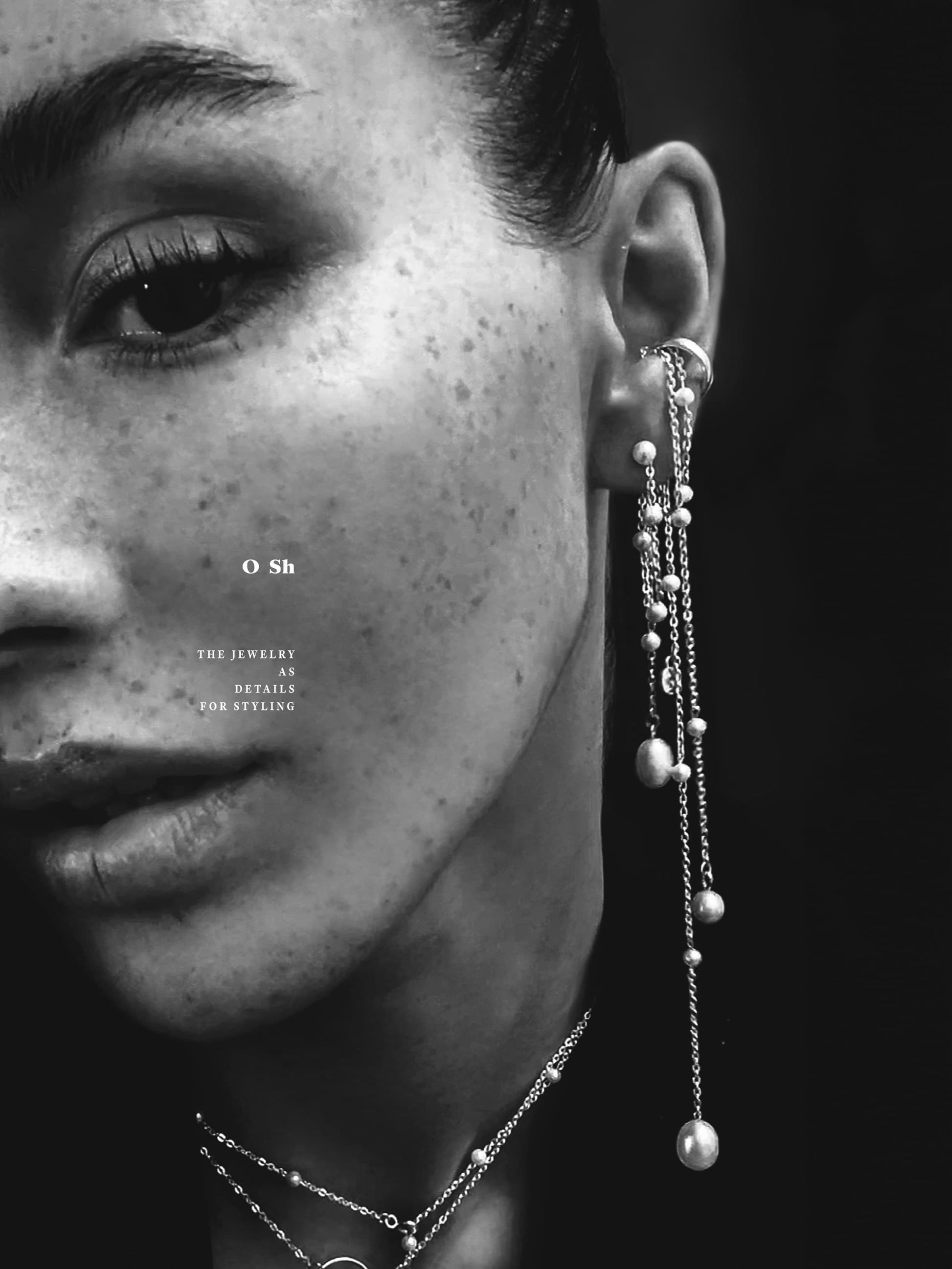 "YP-DROP" EAR SET SILVER