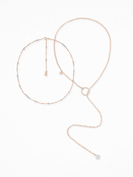 "ETHERA" NECK SET VERMEIL