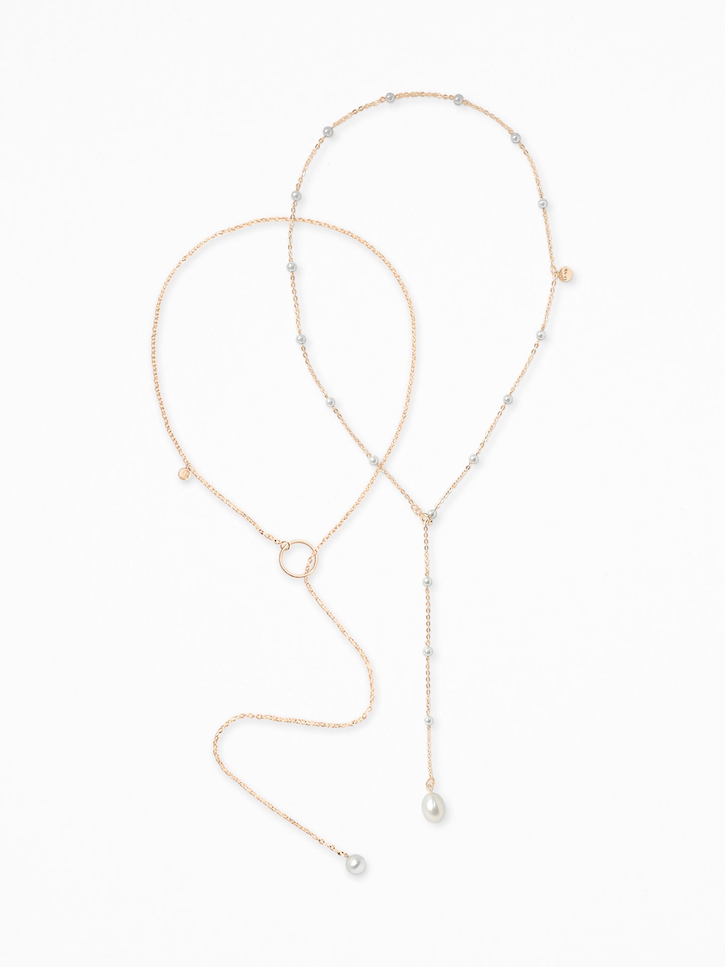 "DEUX CRAVATES" NECK SET VERMEIL