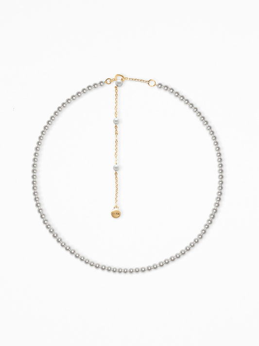 PEARL CHOKER VERMEIL