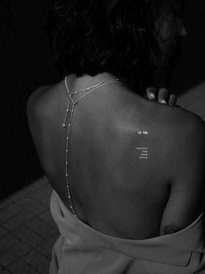 "SENSUAL and SULTRY" SET SILVER