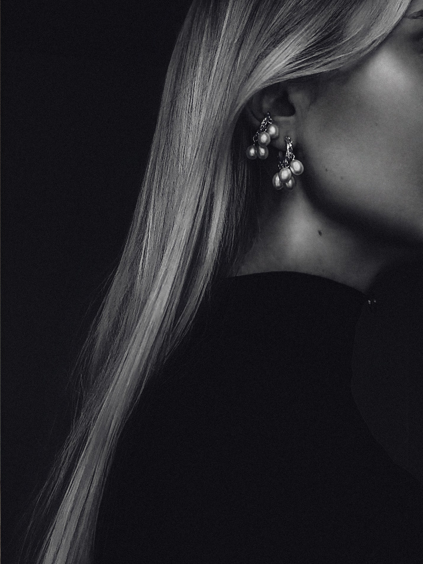 "PSHELL" EAR SET VERMEIL