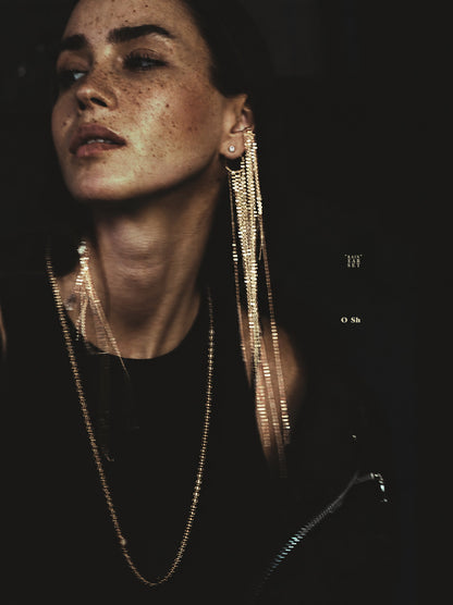 "RAINFALLIA" EAR SET VERMEIL
