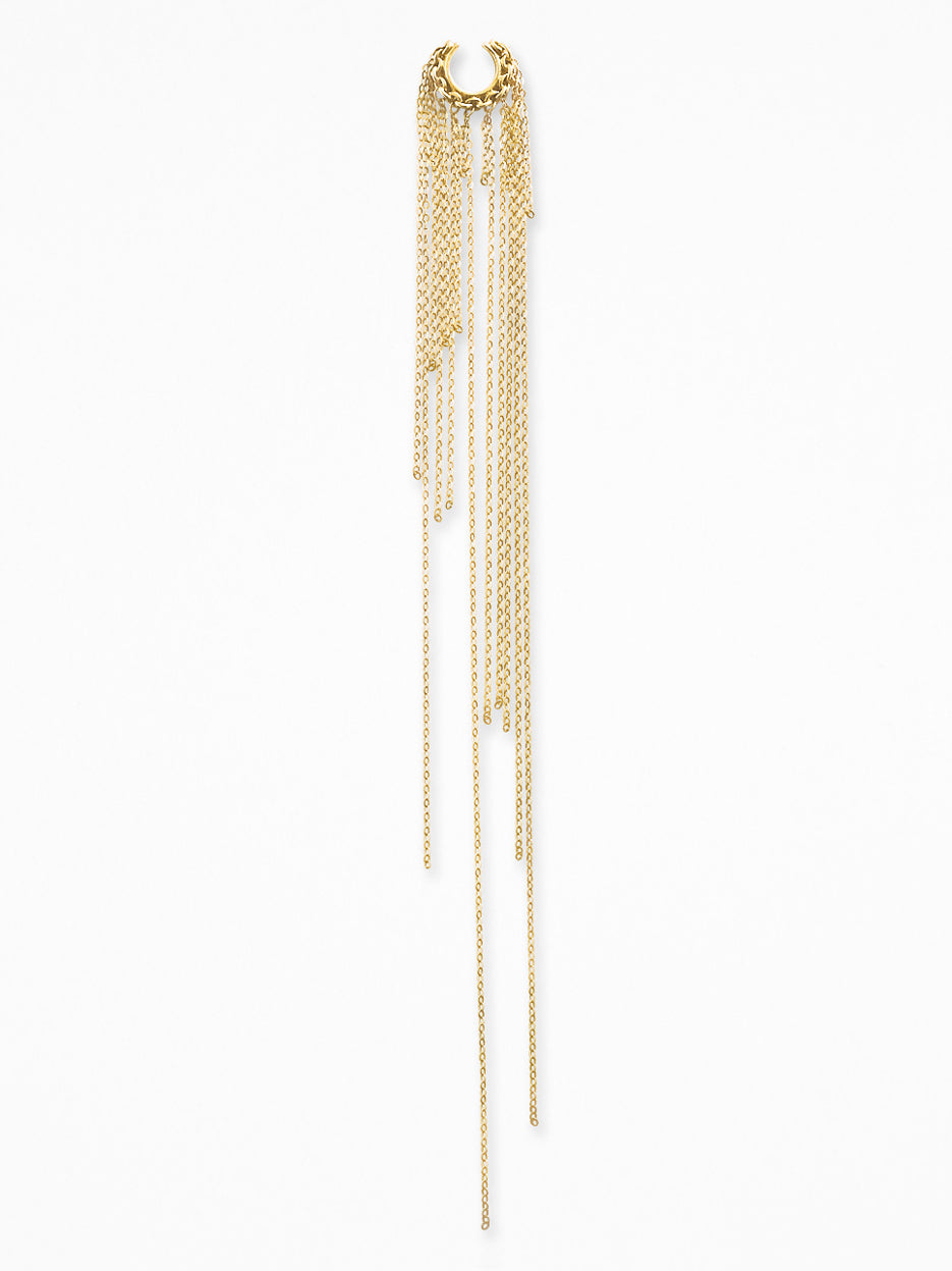 "RAIN" EAR SET VERMEIL