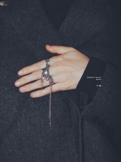 "BRISÉE" RING SILVER