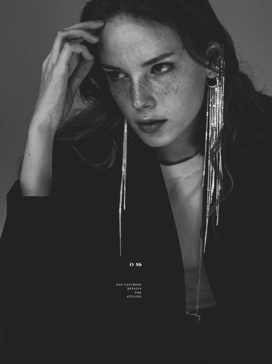 "RAIN EAR SET" SILVER