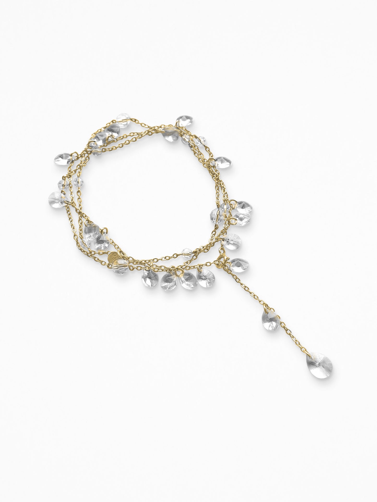 "CHAMPAGNE" NECKLACE/BRACELET VERMEIL