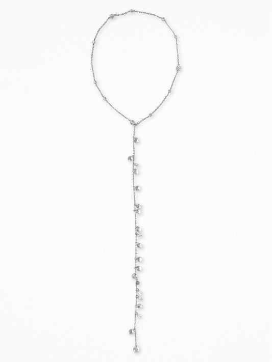 "CHAMPAGNE" NECKLACE/BRACELET SILVER