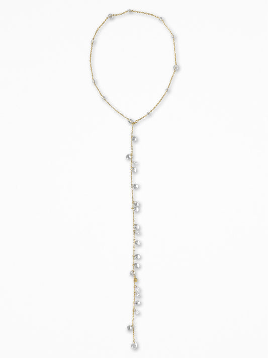 "CHAMPAGNE" NECKLACE/BRACELET VERMEIL