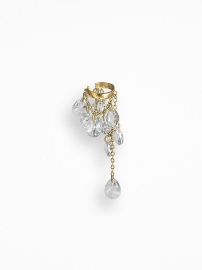"CHAMPAGNE" EAR CUFF VERMEIL