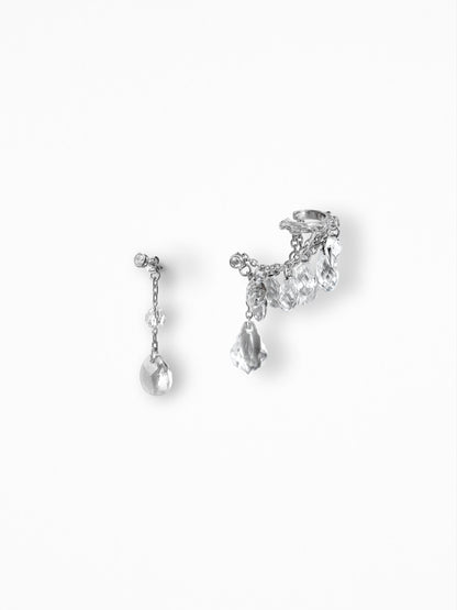 "STUNN" EARRINGS SILVER