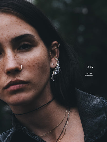 "STUNN" EARRINGS VERMEIL