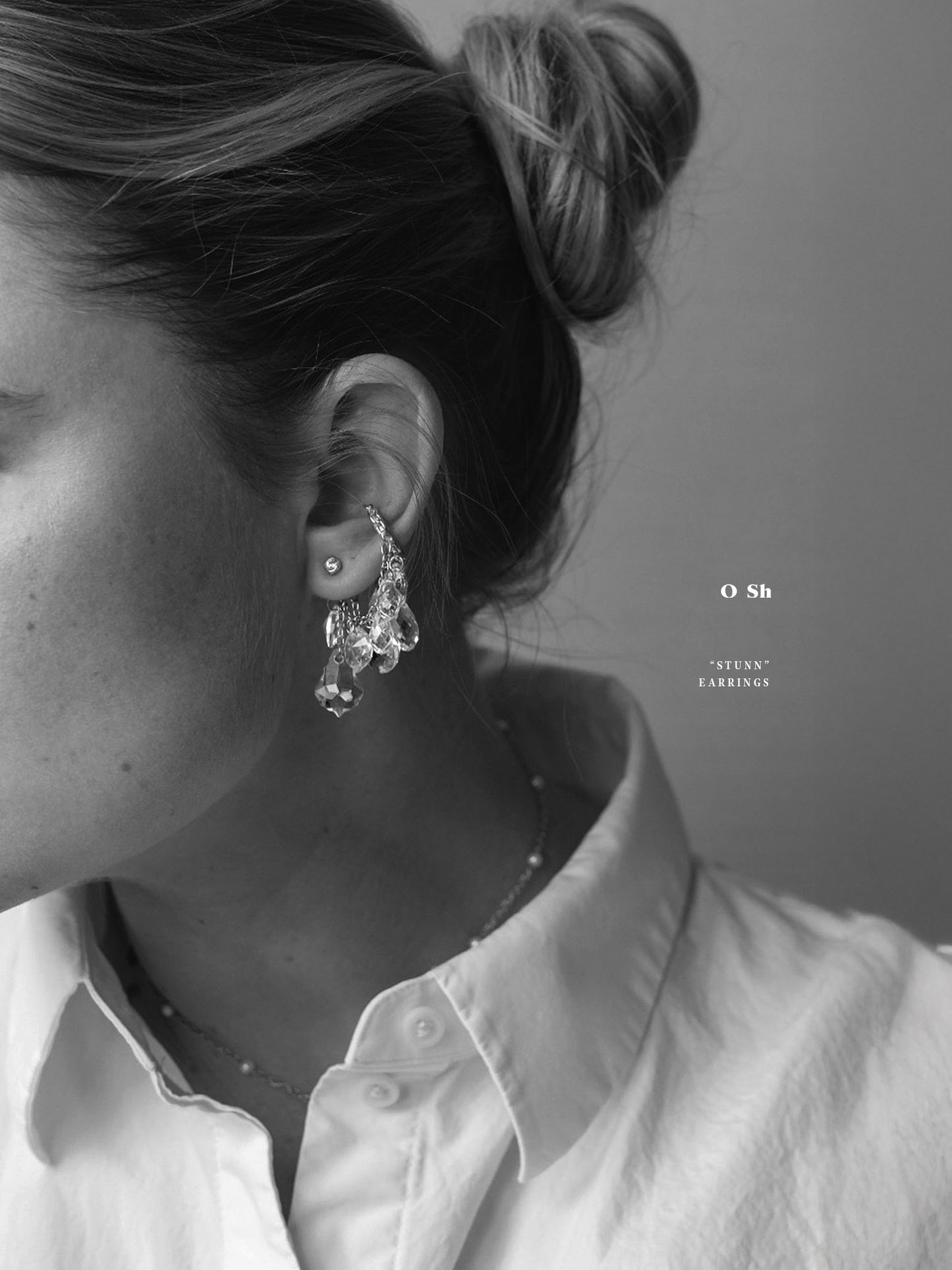 "STUNN x TEAA" EAR SET SILVER