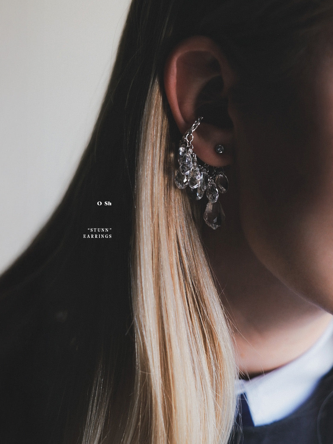 "STUNN" EARRINGS SILVER